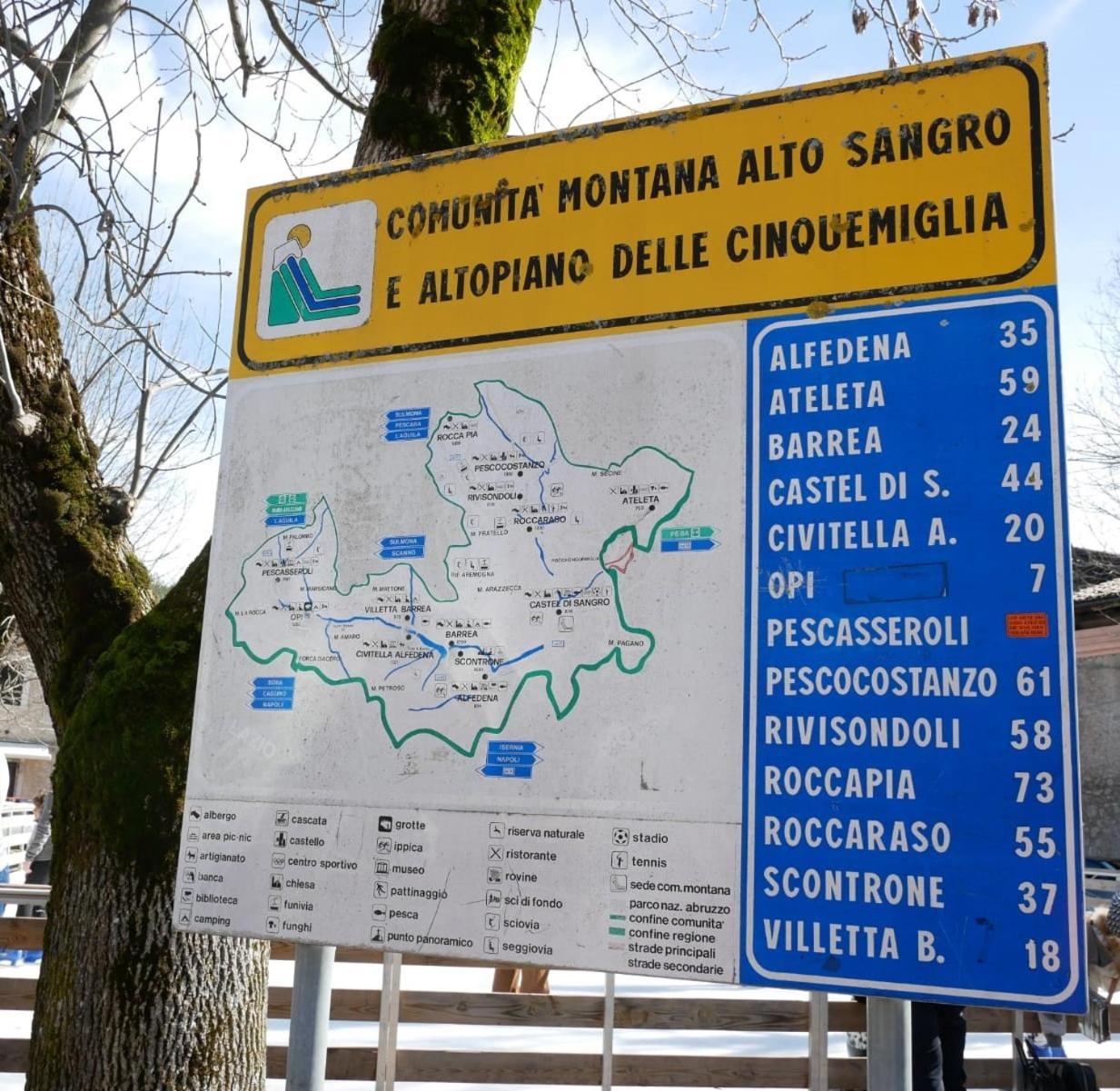 Lh Albergo Il Picchio Pescasseroli Exteriör bild